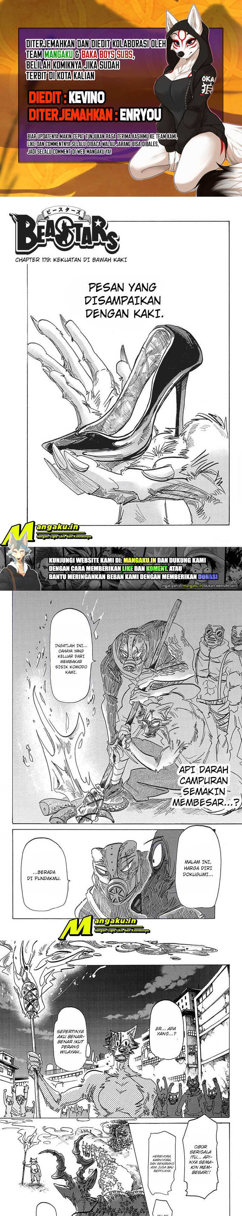 Beastars Chapter 179