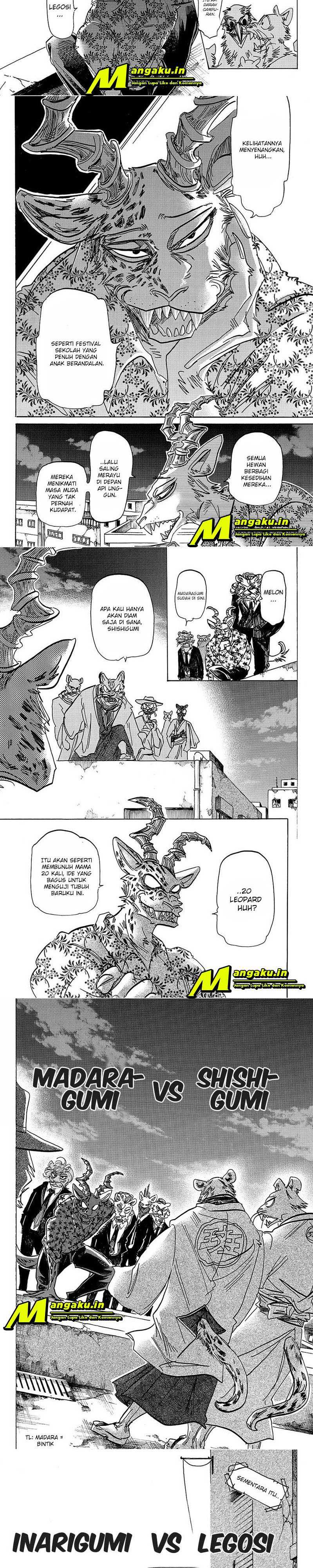 Beastars Chapter 179