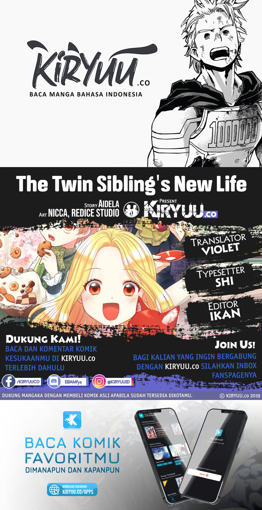 The Twin Siblings’ New Life Chapter 19
