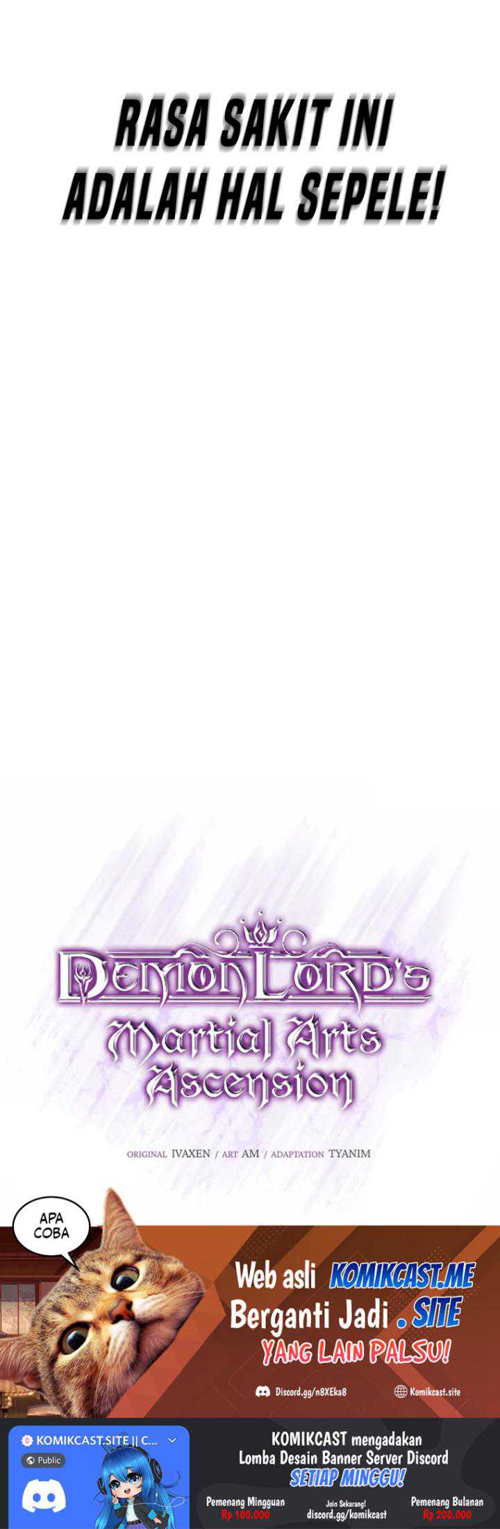 Demon Lord’s Martial Arts Ascension Chapter 2