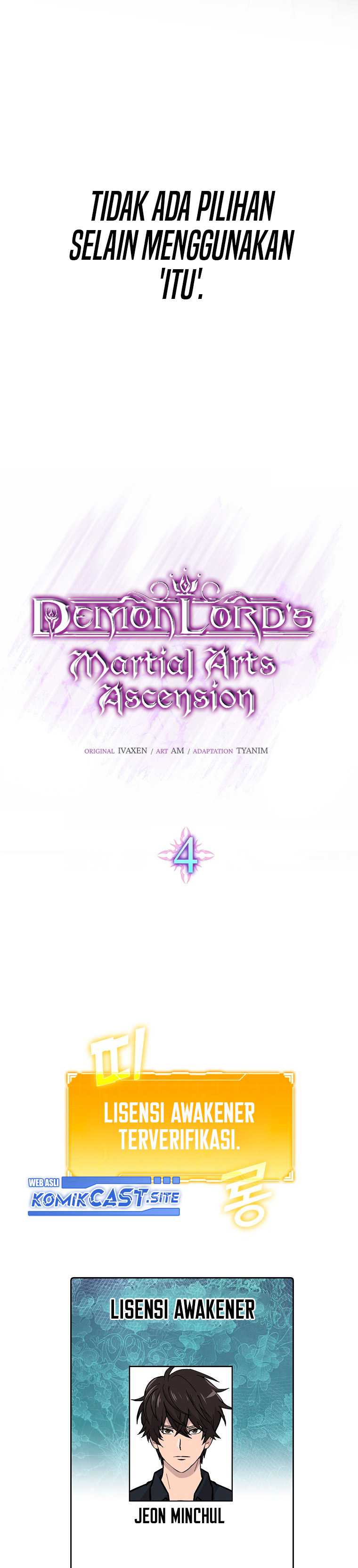 Demon Lord’s Martial Arts Ascension Chapter 4