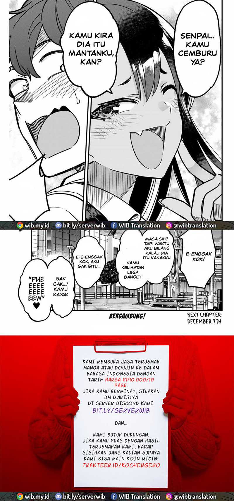 Ijiranaide, Nagatoro-san Chapter 94