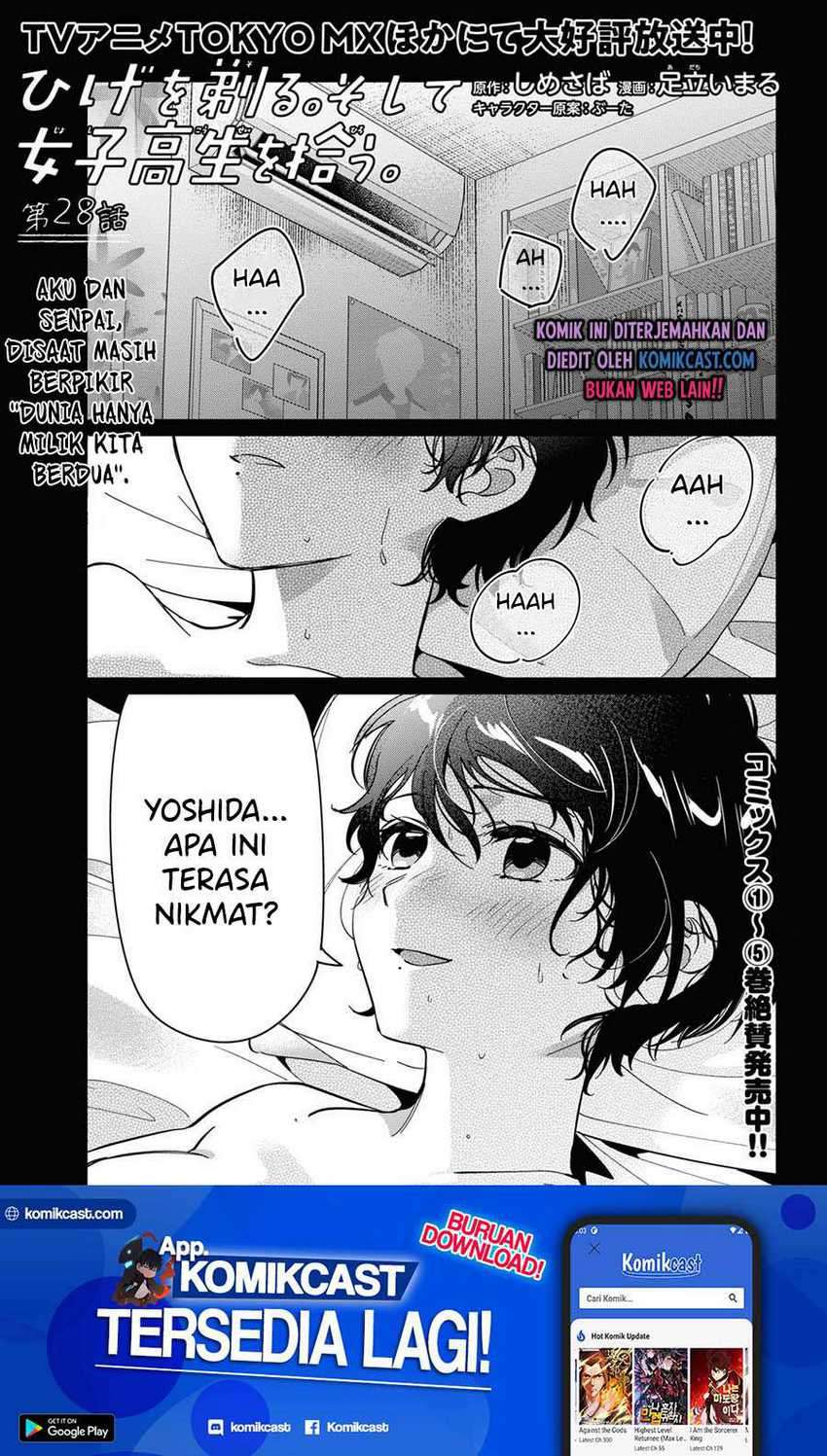 Hige Wo Soru. Soshite Joshikosei Wo Hirou Chapter 28