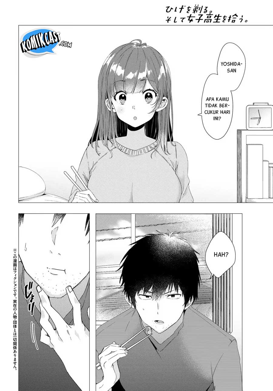 Hige Wo Soru. Soshite Joshikosei Wo Hirou Chapter 3