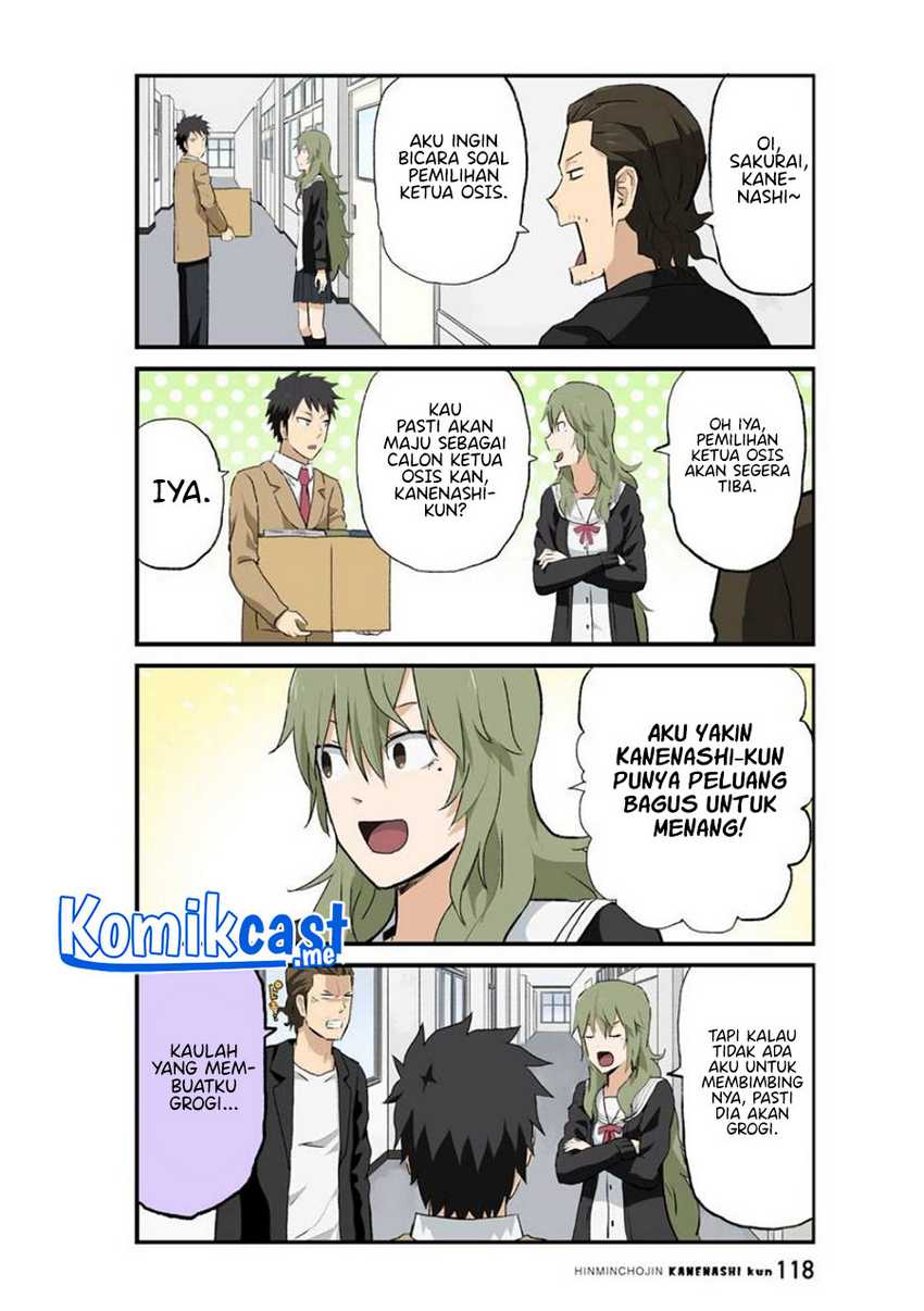 Hinmin Choujin Kanenashi-kun Chapter 36