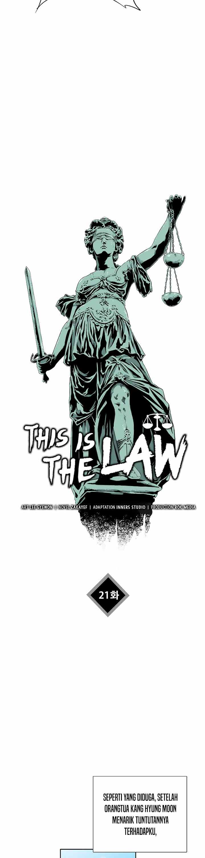 This Is The Law Chapter 21