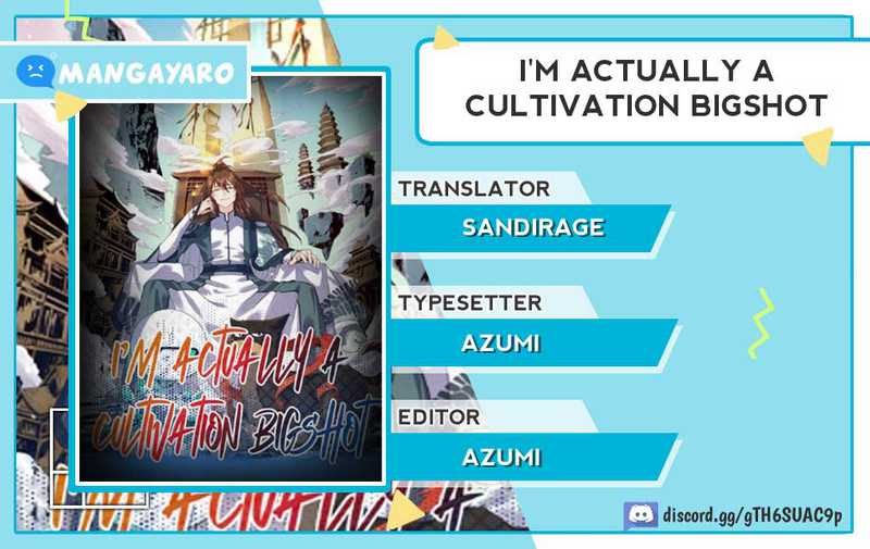 I’m Actually A Cultivation Bigshot Chapter 15