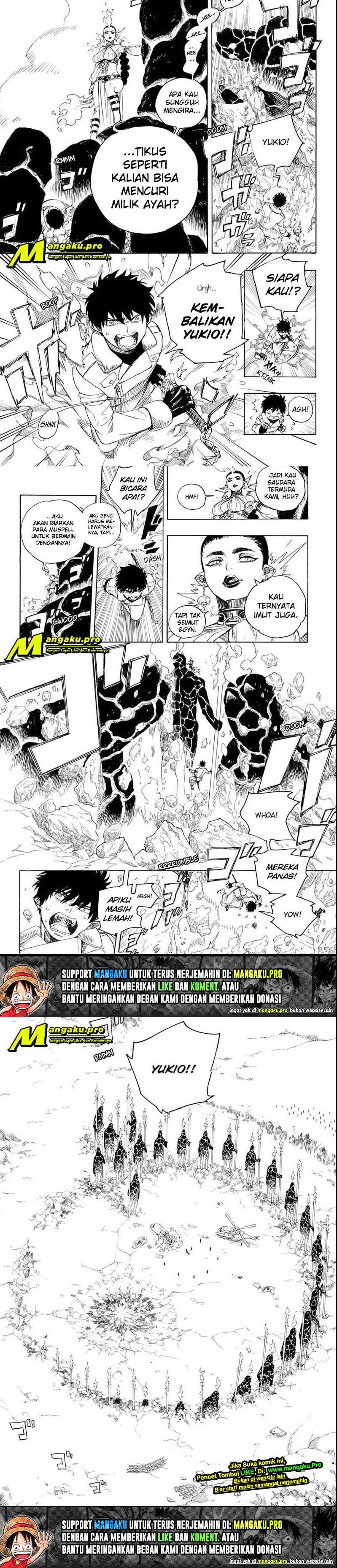 Ao No Exorcist Chapter 129.1