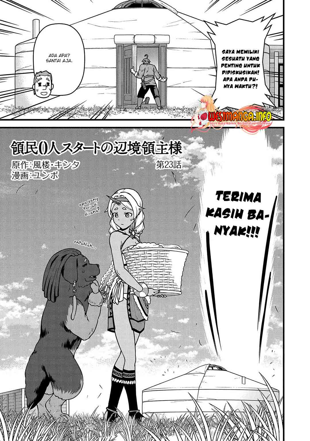 Ryoumin 0-nin Start No Henkyou Ryoushusama Chapter 23