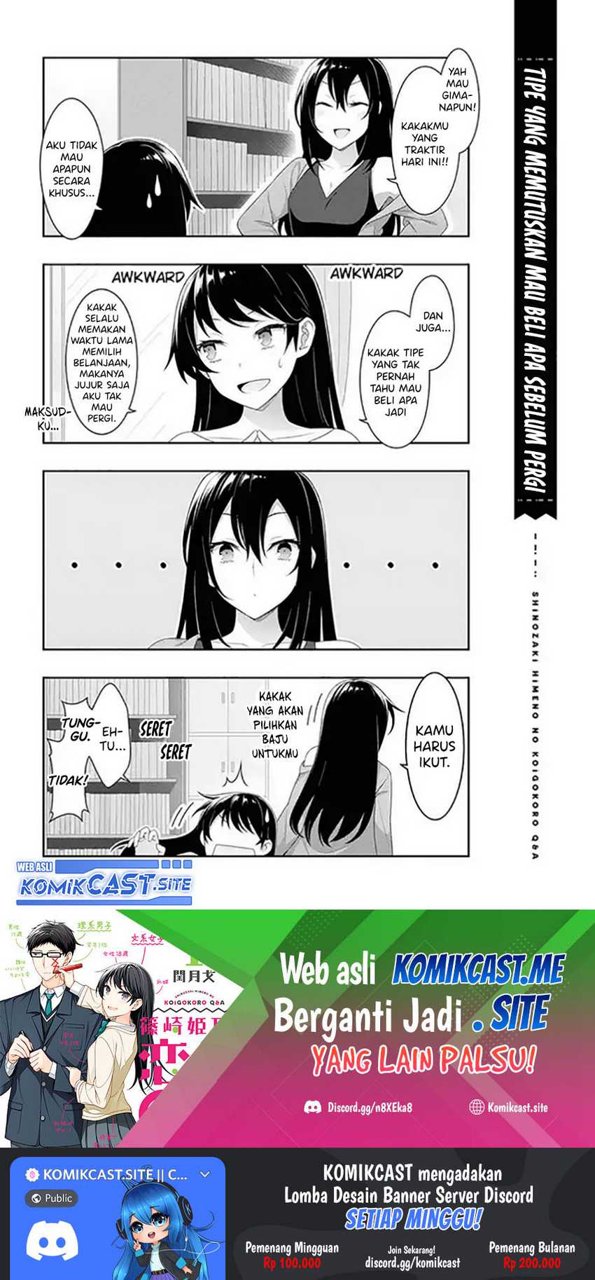 Shinozaki Himeno’s Love Q&a Chapter 5