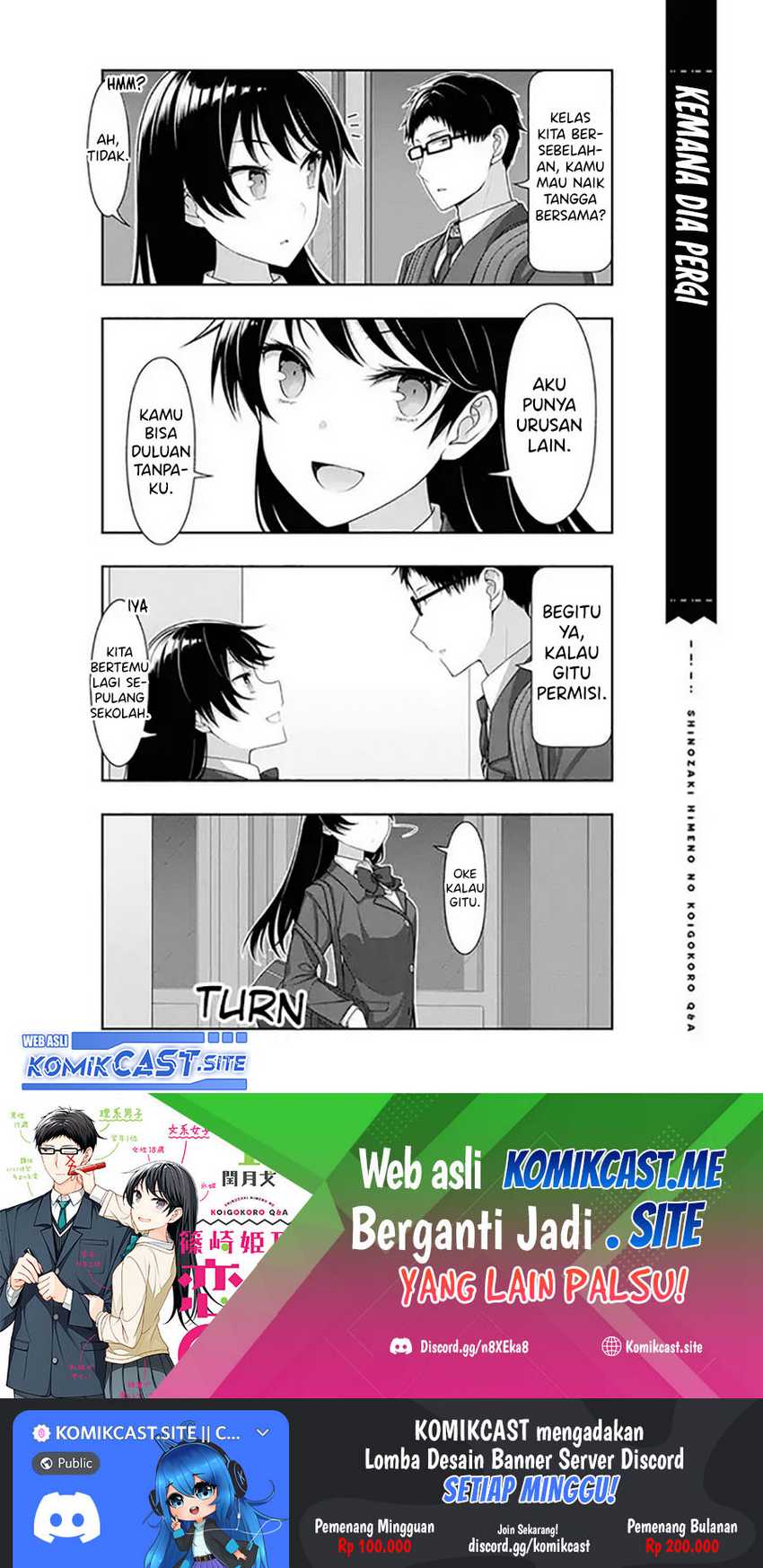 Shinozaki Himeno’s Love Q&a Chapter 9