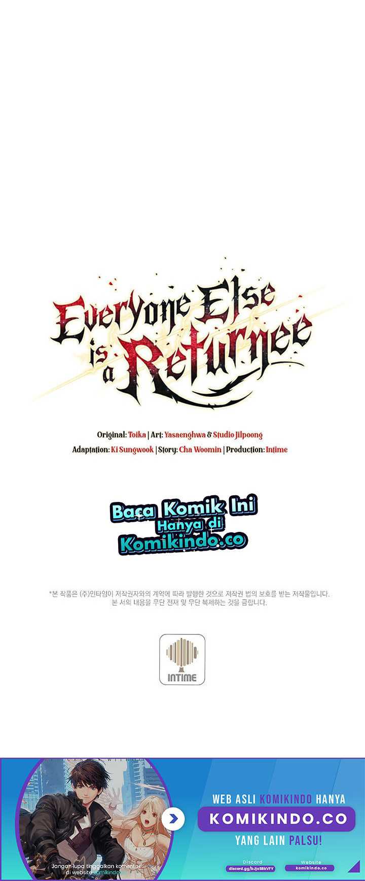 Everyone Else Is A Returnee Chapter 22