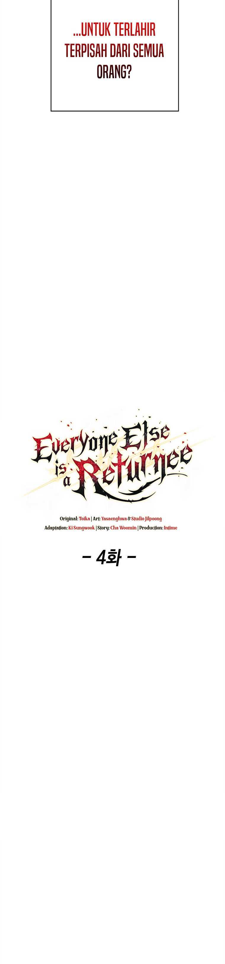 Everyone Else Is A Returnee Chapter 4