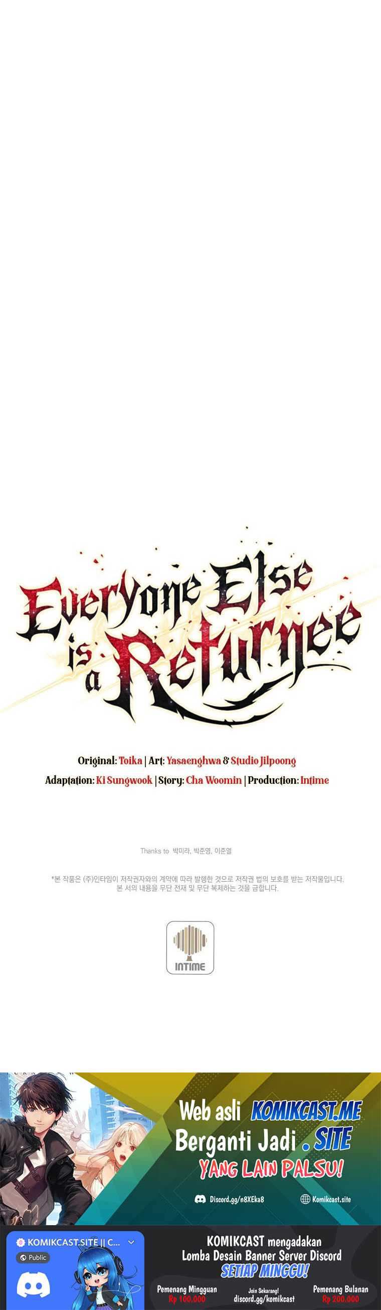 Everyone Else Is A Returnee Chapter 6