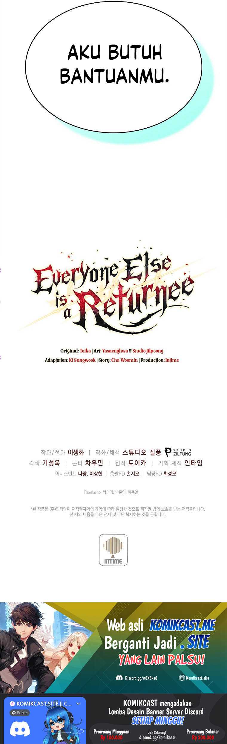 Everyone Else Is A Returnee Chapter 8