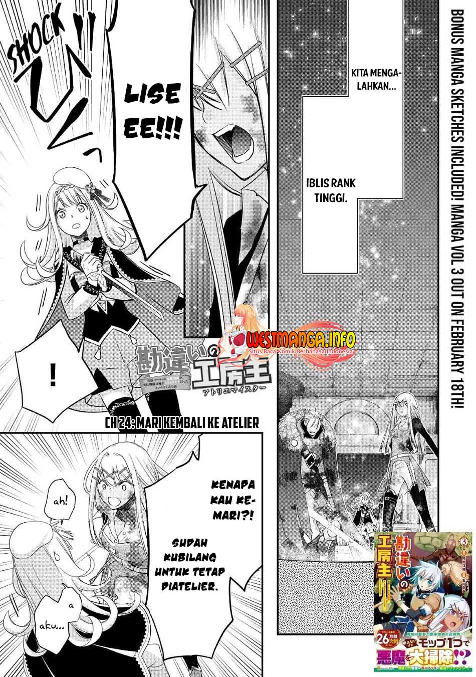 Kanchigai No Atelier Master Chapter 24