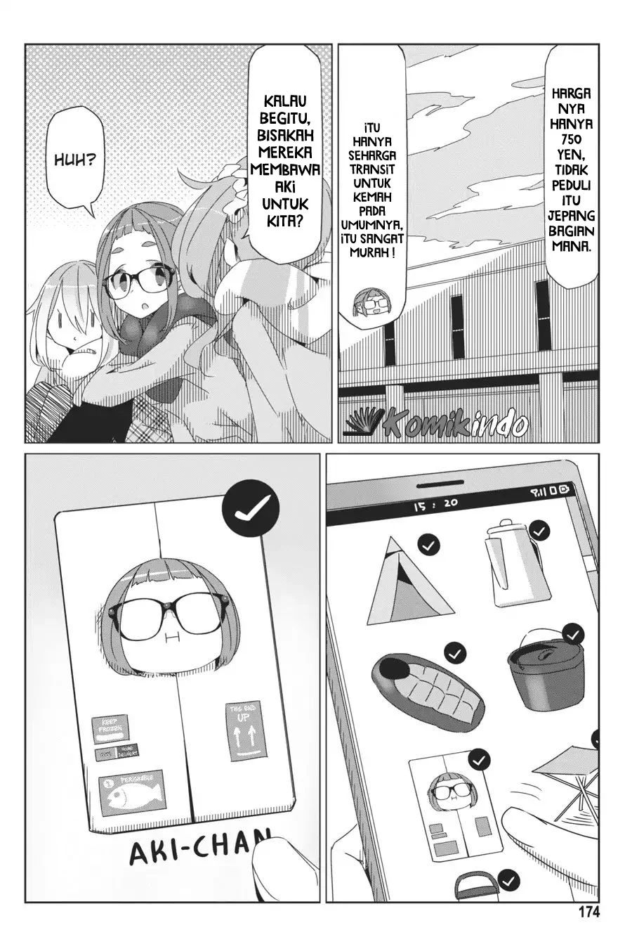 Yuru Camp Chapter 40.5