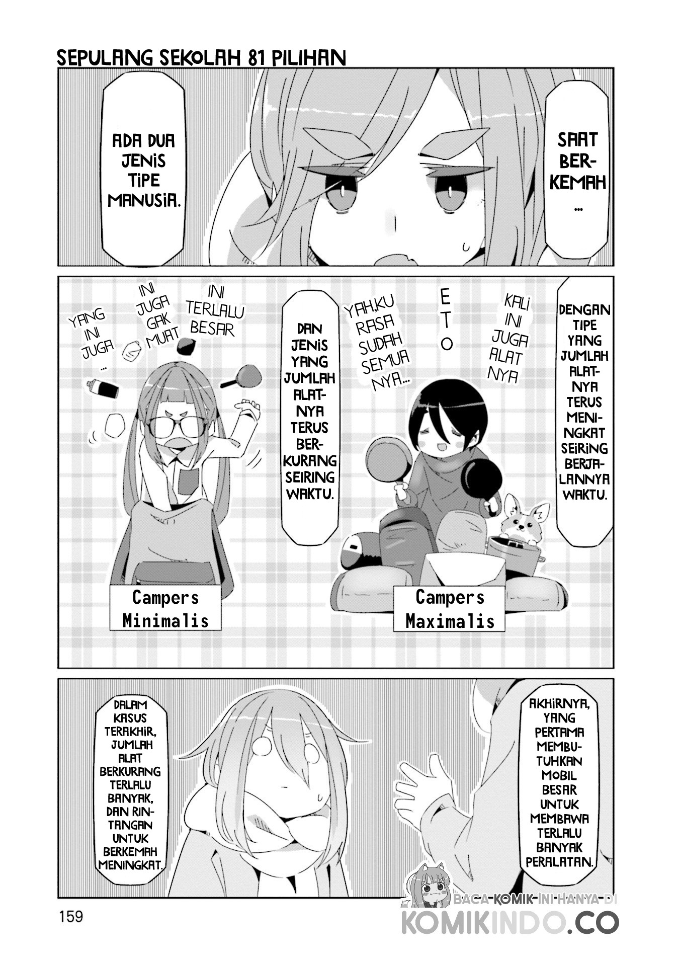 Yuru Camp Chapter 57.5