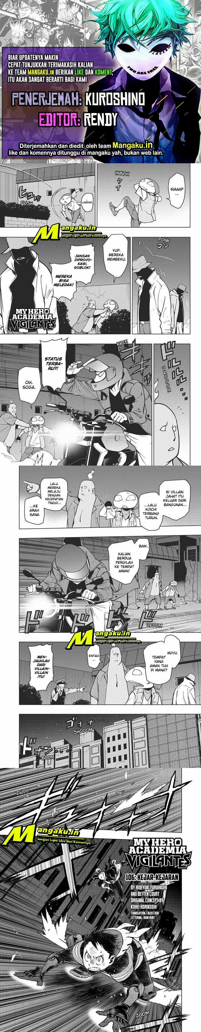 Vigilante Boku No Hero Academia Illegals Chapter 106