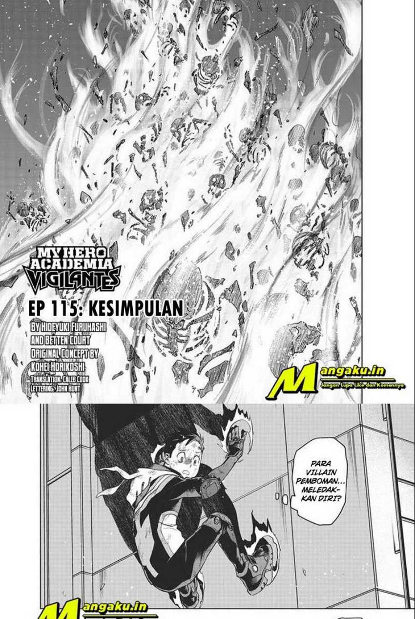 Vigilante Boku No Hero Academia Illegals Chapter 115