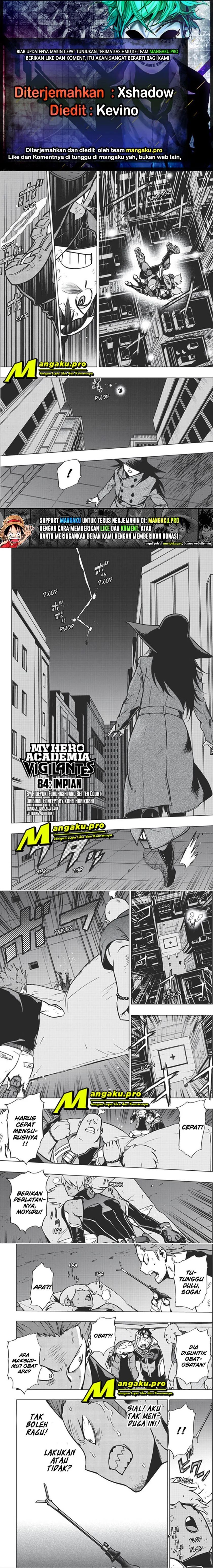 Vigilante Boku No Hero Academia Illegals Chapter 84