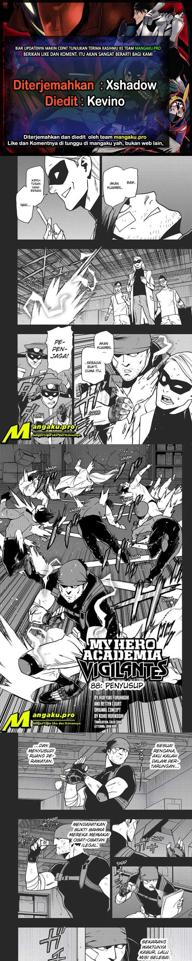 Vigilante Boku No Hero Academia Illegals Chapter 88