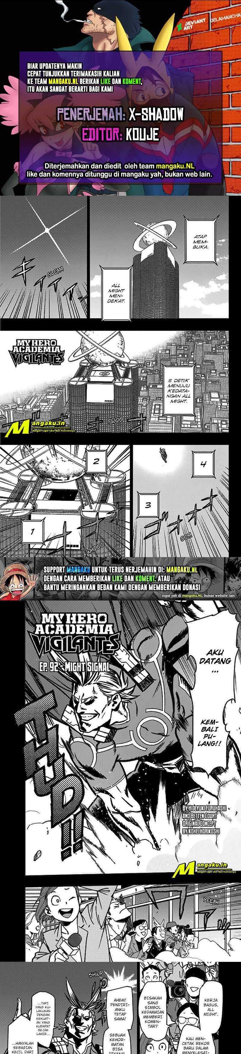 Vigilante Boku No Hero Academia Illegals Chapter 92