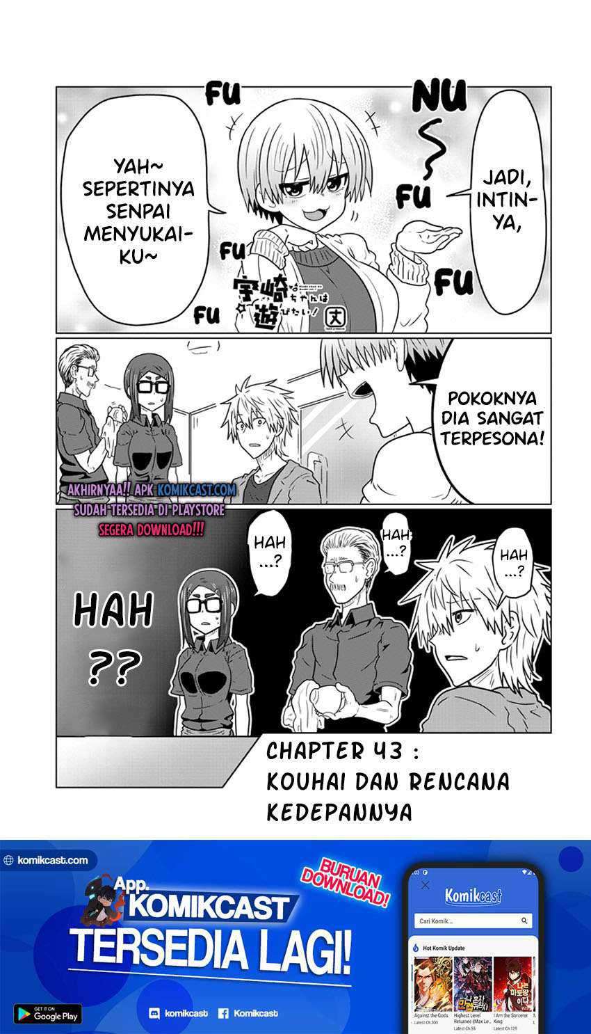 Uzaki-chan Wa Asobitai! Chapter 43