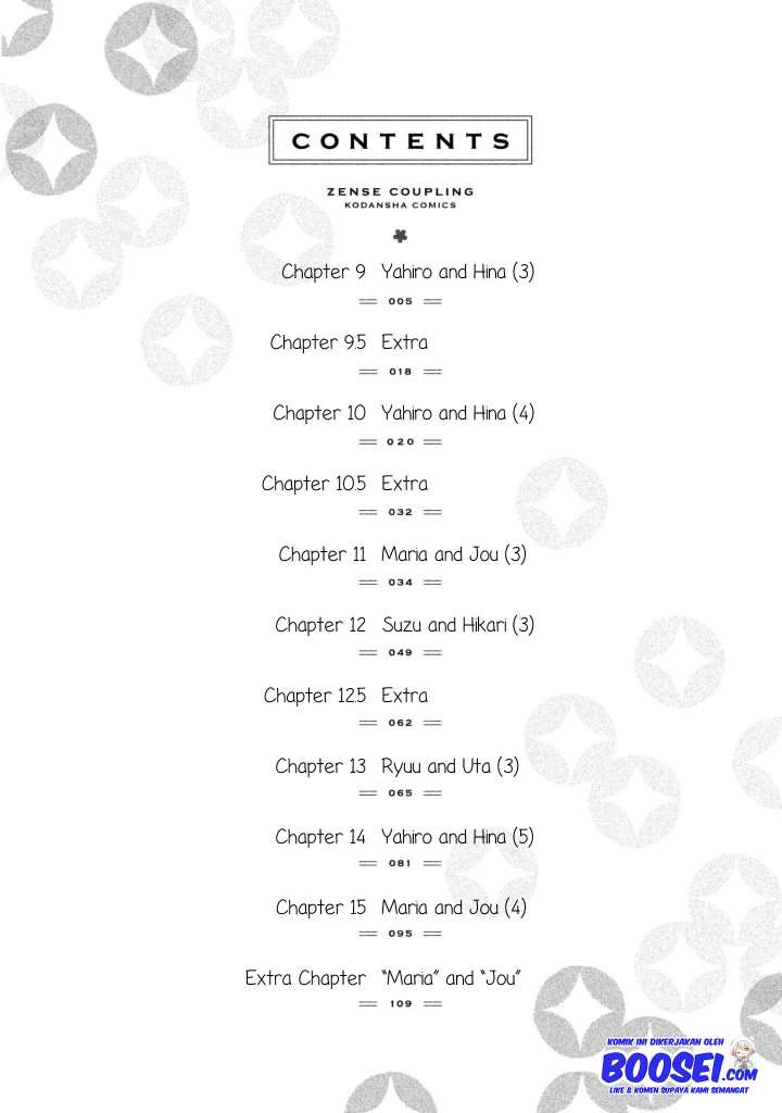 Zense Coupling Chapter 9