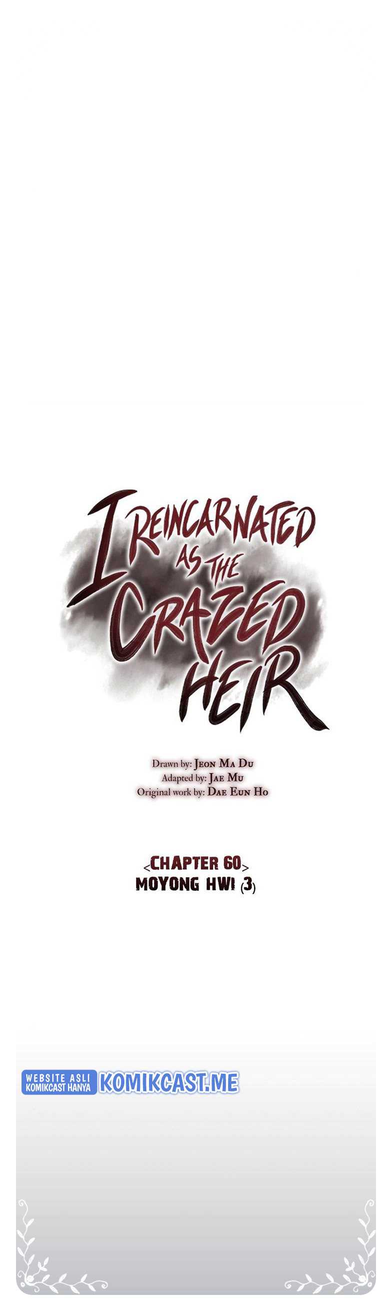 I Reincarnated As The Crazed Heir Chapter 60