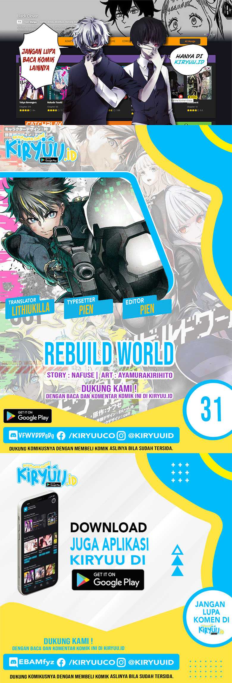 Rebuild World Chapter 31