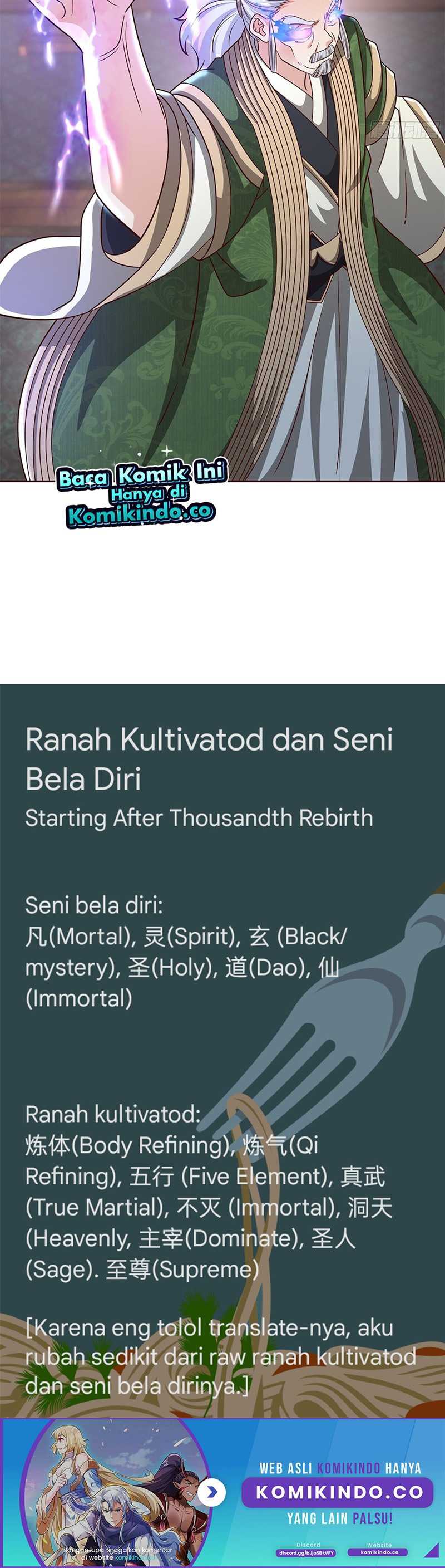 Starting After Thousandth Rebirth Chapter 16