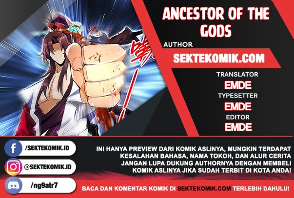 Ancestor Of The Gods Chapter 1