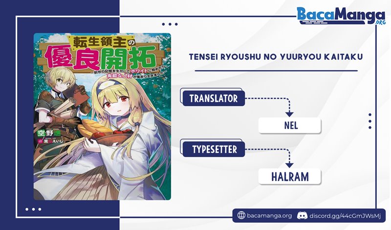 Tensei Ryoushu No Yuuryou Kaitaku Zensei No Kioku O Ikashite White Ni Tsutometara, Yuunou Na Jinzai Ga Atsumari Sugimashita Chapter 5.2