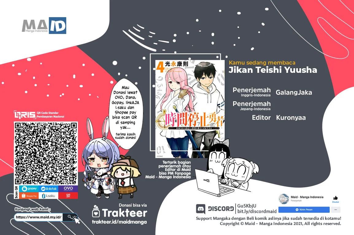 Jikan Teishi Yuusha Chapter 8