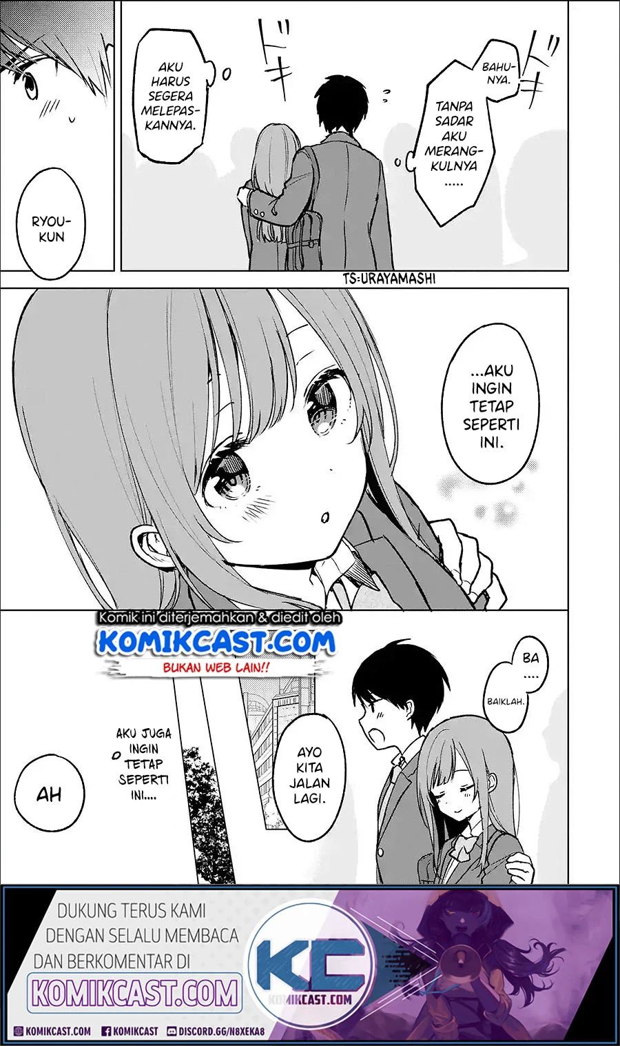 Chikan Saresou Ni Natteiru S-kyuu Bishoujo Wo Tasuketara Tonari No Seki No Osanajimi Datta Chapter 19.1