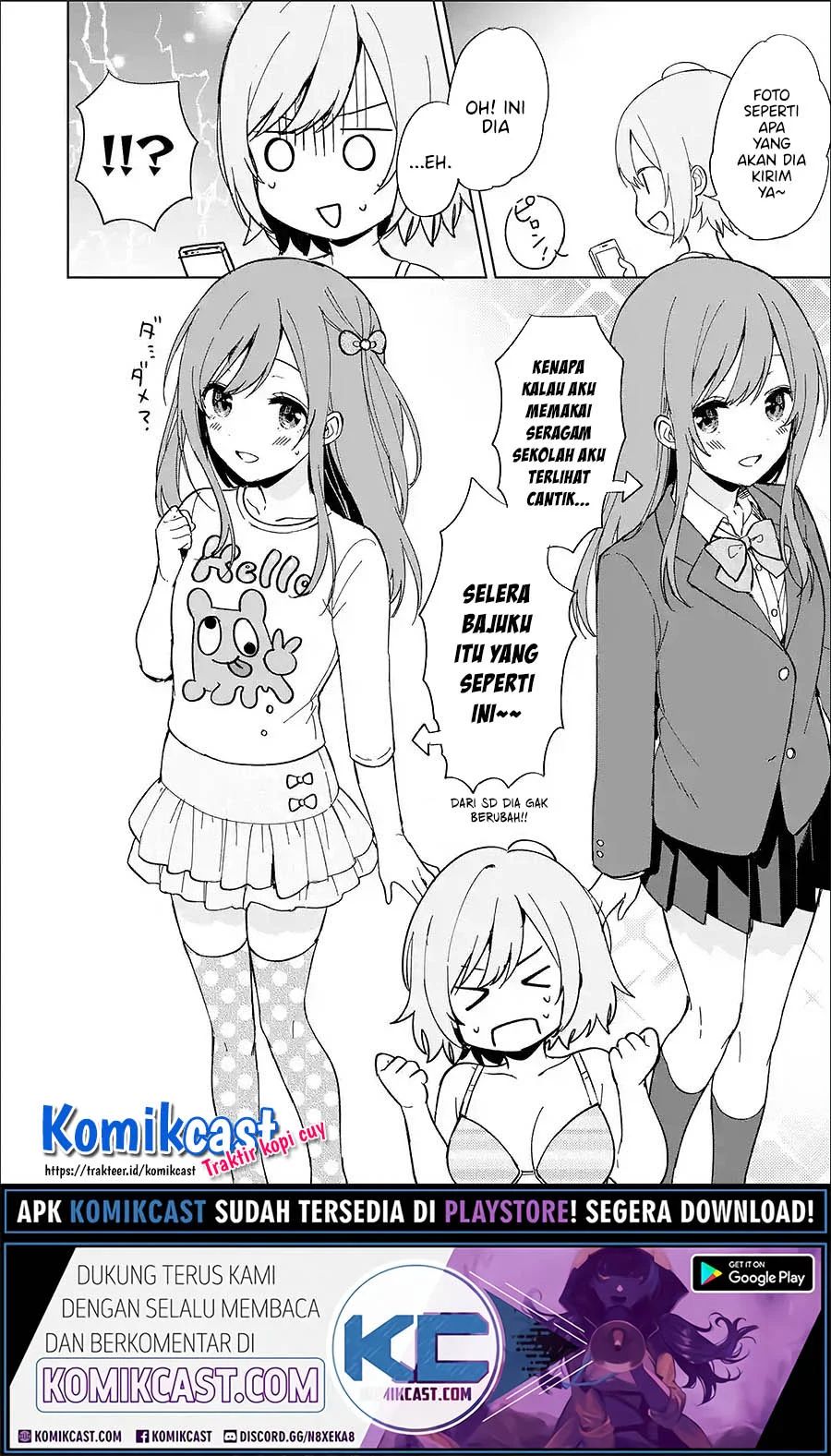 Chikan Saresou Ni Natteiru S-kyuu Bishoujo Wo Tasuketara Tonari No Seki No Osanajimi Datta Chapter 21.5