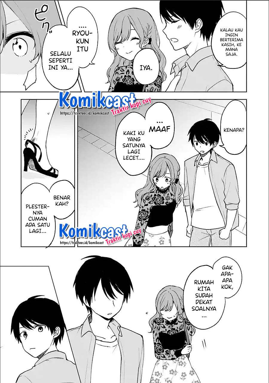 Chikan Saresou Ni Natteiru S-kyuu Bishoujo Wo Tasuketara Tonari No Seki No Osanajimi Datta Chapter 22.1