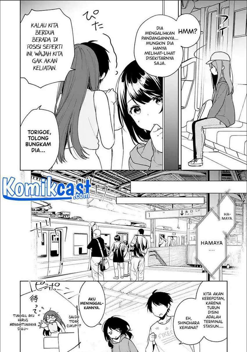 Chikan Saresou Ni Natteiru S-kyuu Bishoujo Wo Tasuketara Tonari No Seki No Osanajimi Datta Chapter 32.1