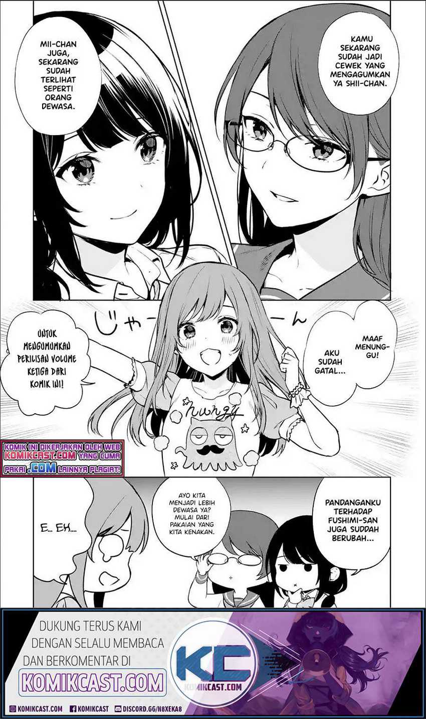 Chikan Saresou Ni Natteiru S-kyuu Bishoujo Wo Tasuketara Tonari No Seki No Osanajimi Datta Chapter 34.5