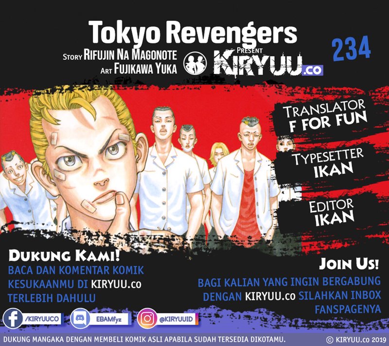 Tokyo Revengers Chapter 234