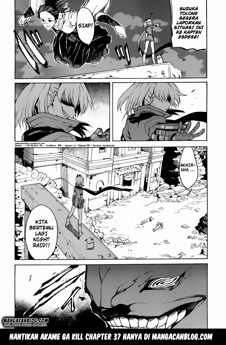 Akame Ga Kill! Chapter 36