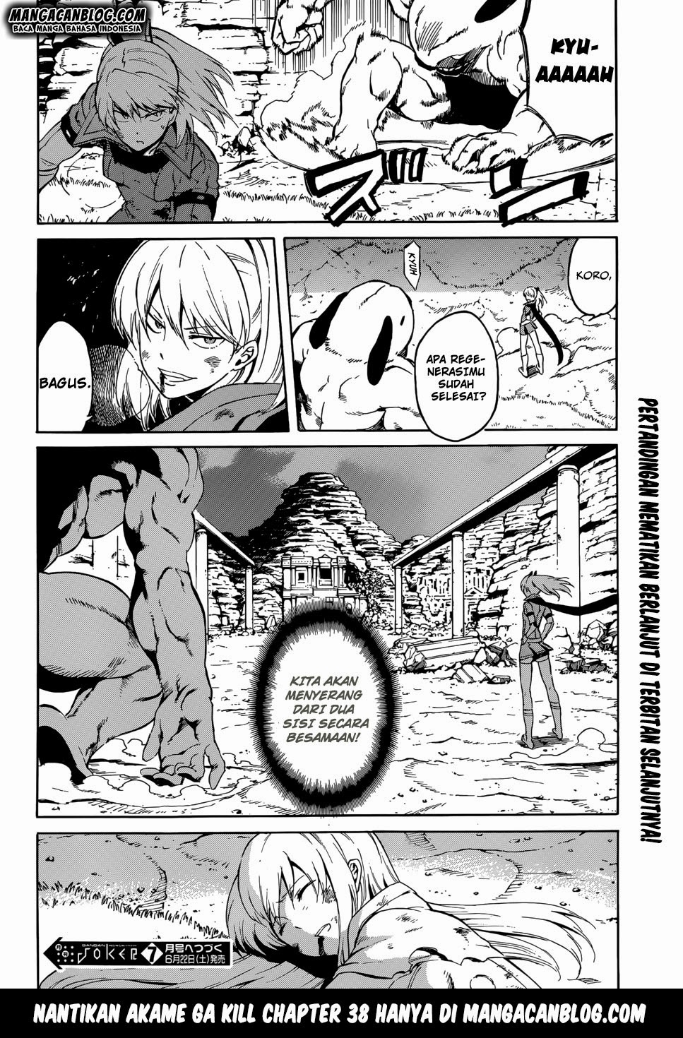 Akame Ga Kill! Chapter 37