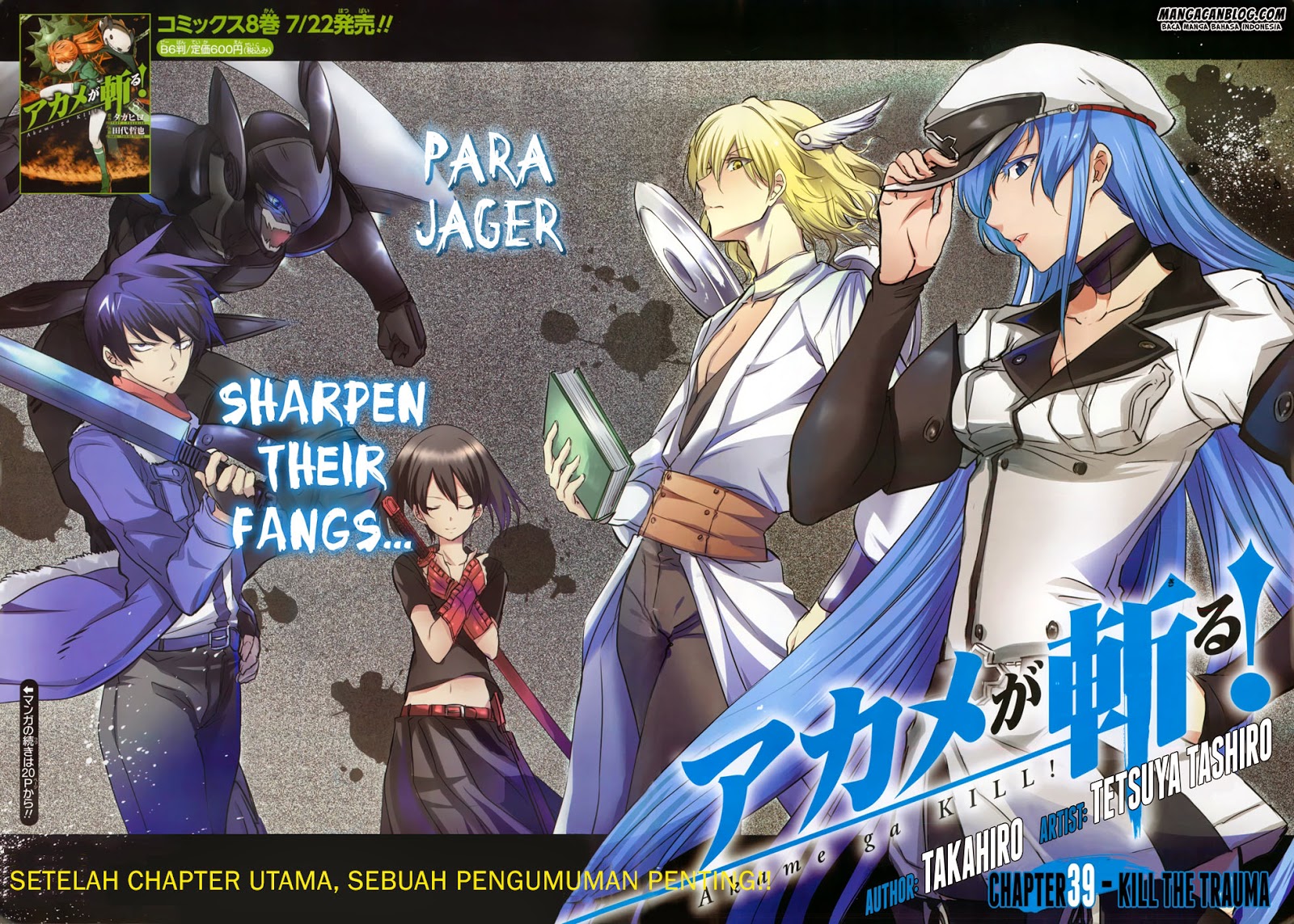 Akame Ga Kill! Chapter 39