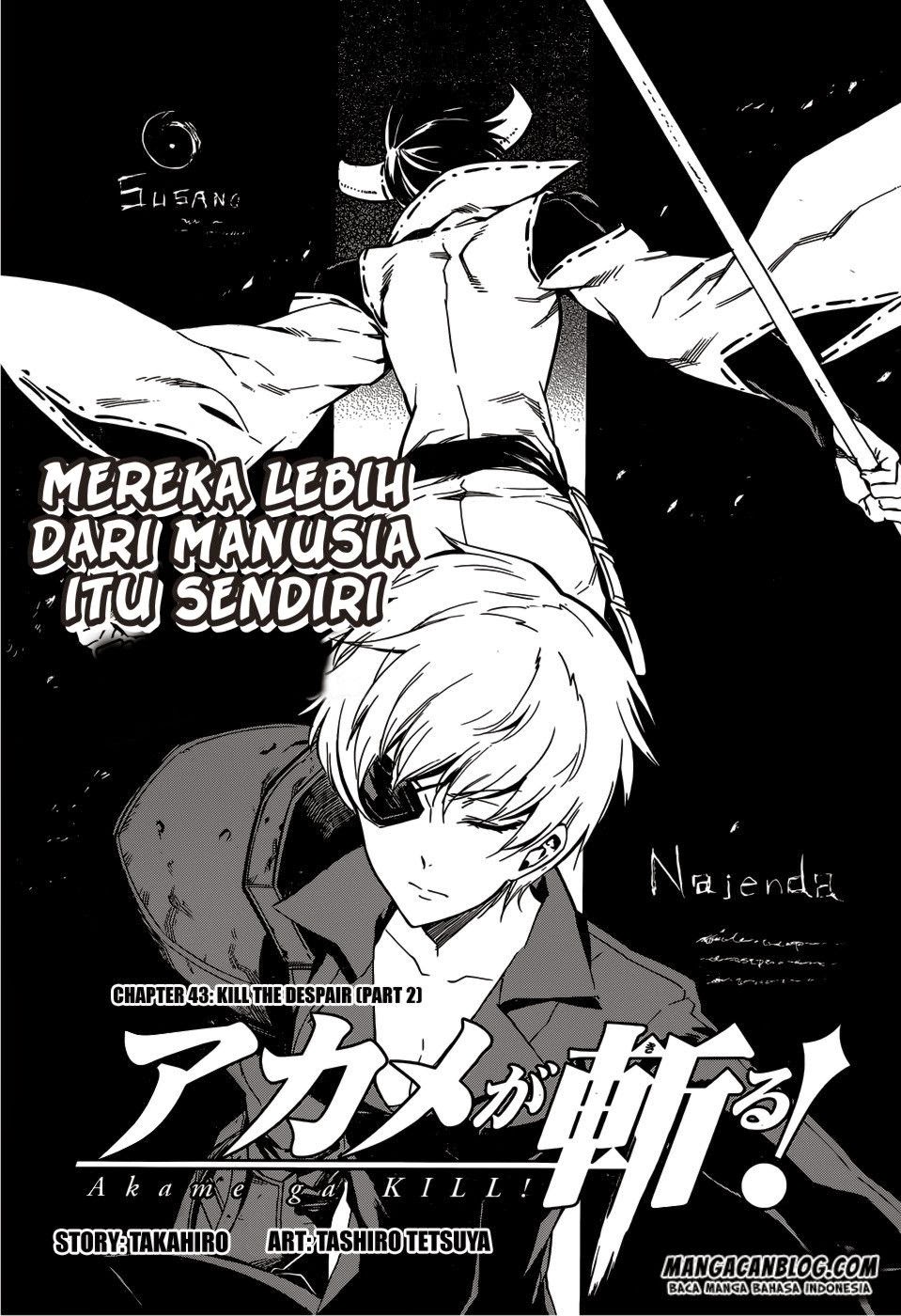 Akame Ga Kill! Chapter 43