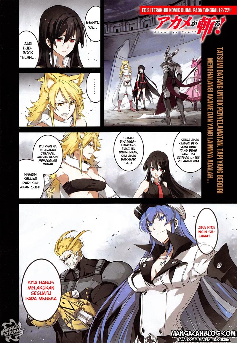 Akame Ga Kill! Chapter 55