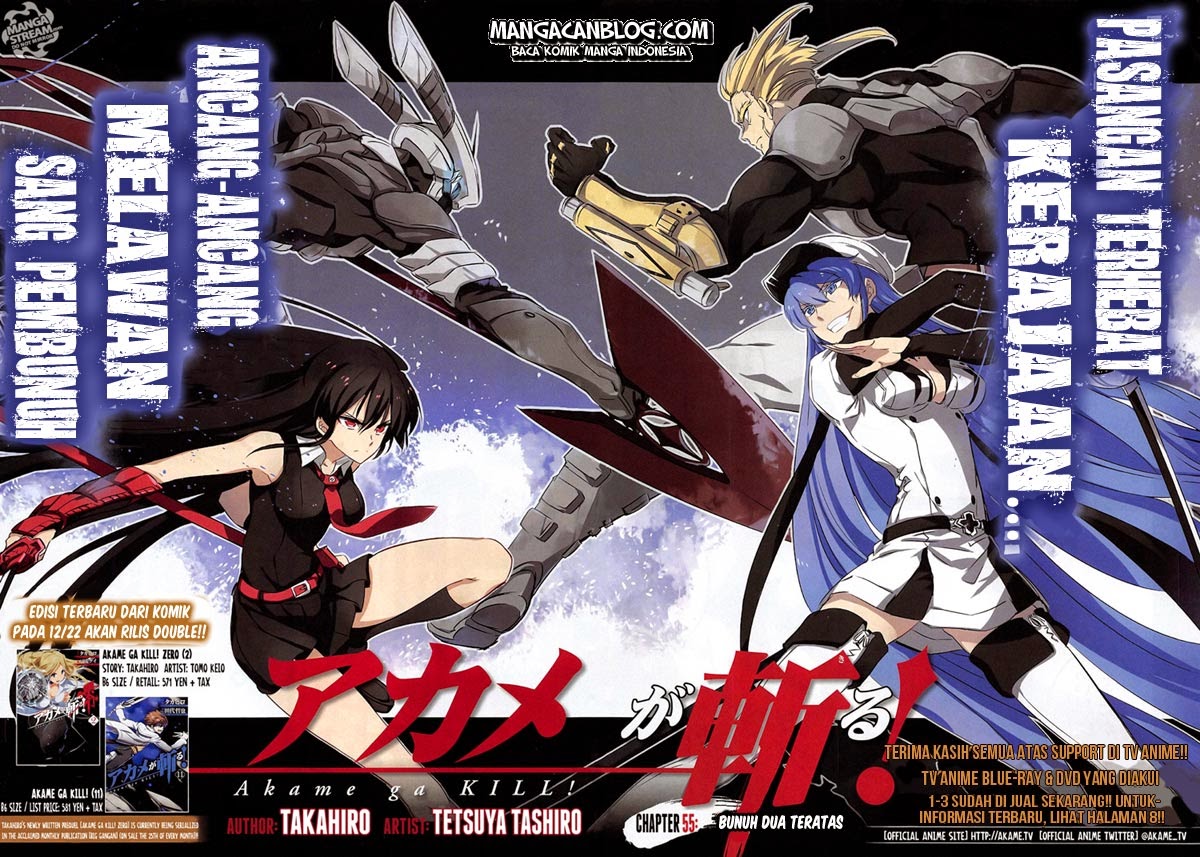 Akame Ga Kill! Chapter 55