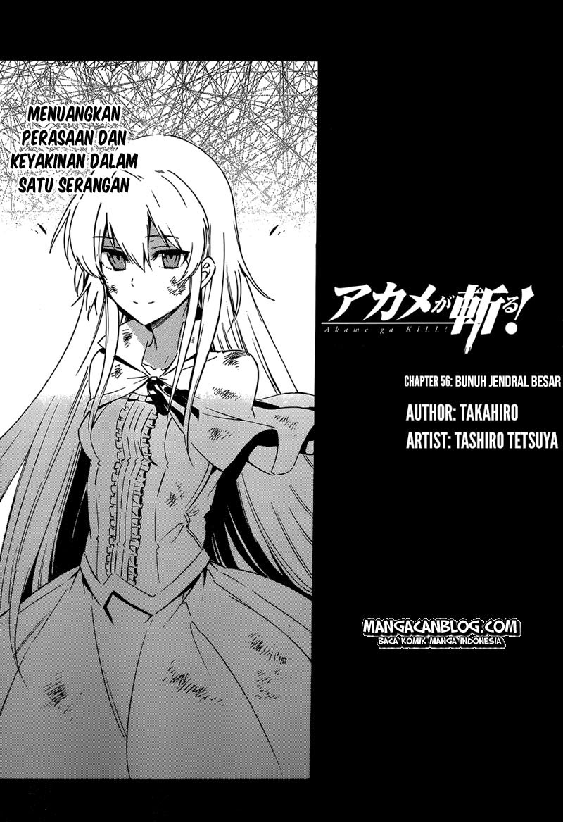 Akame Ga Kill! Chapter 56