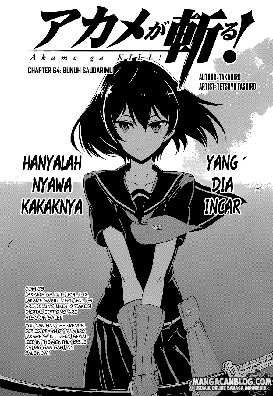 Akame Ga Kill! Chapter 64