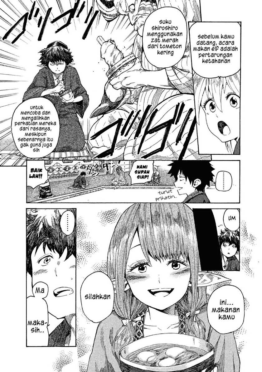 Mazumeshi Elf To Yuubokugurashi Chapter 3